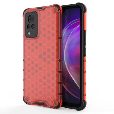 China Silicone Shockproof Hybrid Hard Case Bumper Cover for VIVO V21 for sale