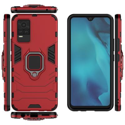 China Shockproof for VIVO Y73 V21E Shockproof Magnetic Ring Stand Cover Case for sale