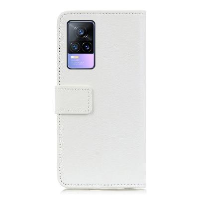 China Shockproof PU Flip Wallet Case For Cassegrain VIVO V21E Leather With Stand Card Slots for sale