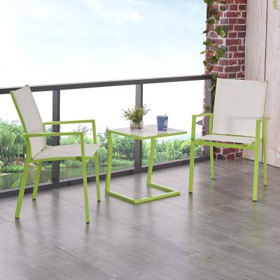 China Eco-Environmentally Outdoor Bar Bistro Coffee Table and Chair Set for sale