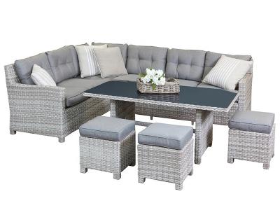 China Modern new style hd designs outdoor furniture rattan sofa set for sale