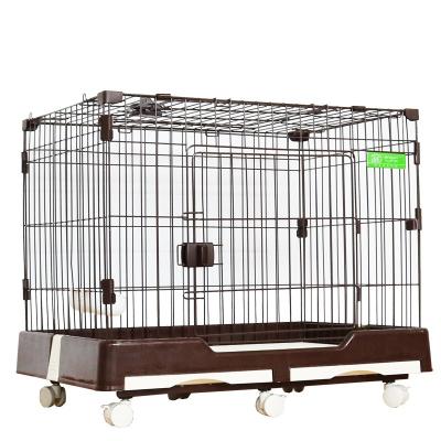 China Small Room Breathable Teddy Dog Cat Cage Rabbit Cage Villa Isolation Fence Dog Crate Cat Villa for sale