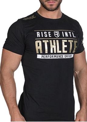 China Short Sleeve Youth Sports Clothing Male Compressed T Shirt Excellent Breathability for sale