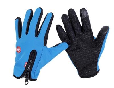 China Warm Mittens Winter Motorcycle Gloves , Touch Screen Gloves Lycra Fabric for sale