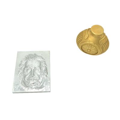 China New High Quality Aluminum CNC Engraving Relief Round Engraving Products CNC Parts Customized Wholesale Prices for sale