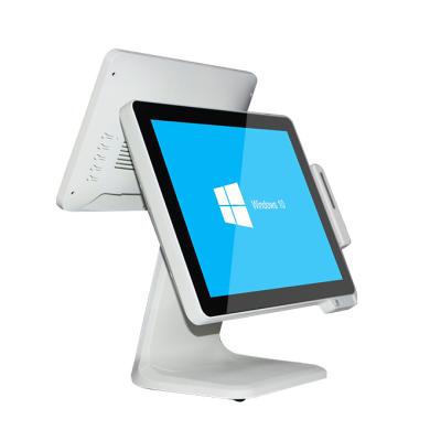 China Aluminum Alloy 15 Inch Genuine Windows 10 Flat Touch Screen All In One Cash Register/POS Terminal/POS System for sale