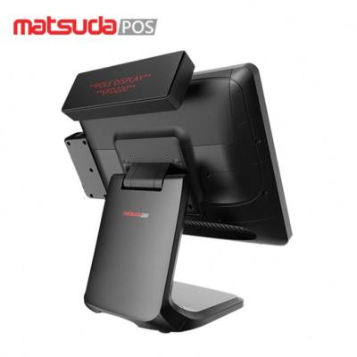 China Android Windows 10 Pos Terminal All In One Dual Screen Touch Pos System For 64G Dining Fine for sale