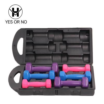 China Eco-friendly Gym Exercise Color Cast Dumbbell Set Women Use Vinyl PVC Neoprene Dipping Cheap Dumbbell Gym Mancuernas Dumbbell - Buy Neop for sale