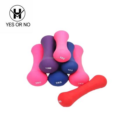 China Universal Combine Dumbbells Kettlebells Barbell Plates Features Environmental Protection PVC Cast Iron Ring Dumbbell for sale