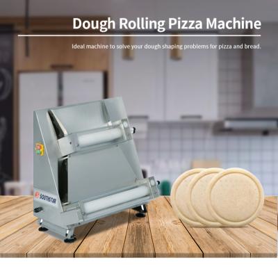 China food & Beverage factory hot selling southstar 12 inch 15 inch automatic pizza dough pressing machine pastry sheeter for sale