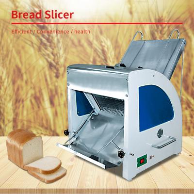 China Factory Commercial Snack Bread Slicing Machine Automatic Toaster 31 Adjustable Electric Bread Divider Bread Slicer for sale