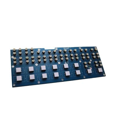 China Professional Industrial PCB Panel CHA Customized Button Control Push Buttons Keyboard PCB Board With Led for sale