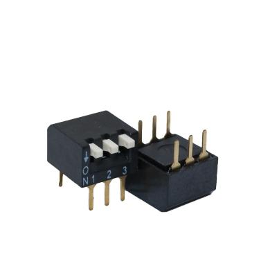 China Plastic CHA EPL EPM EPH DIP Switch 1,2,3,4,5,6,7,8,9,10,11,12 Position for sale