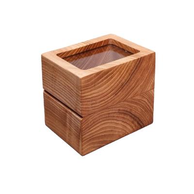 China Personalized Handmade Wholesale Customization Design Couples Watch Box Custom Wooden Watch Box for sale