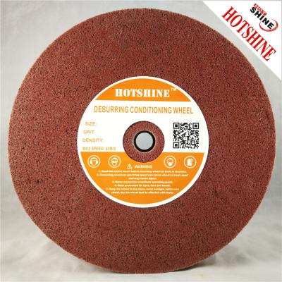 China Sharpening Hotshine HOT SALES nonwoven grinding wheel for metal surface treatment for sale