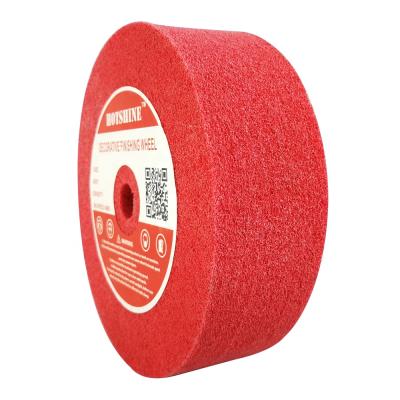 China China hotshine aluminum manufacturer customized nylon material abrasive wheel for sale