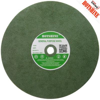 China Nylon Fiber Hotshine GP10121224 Green Silicon Carbide Abrasive Disc for sale