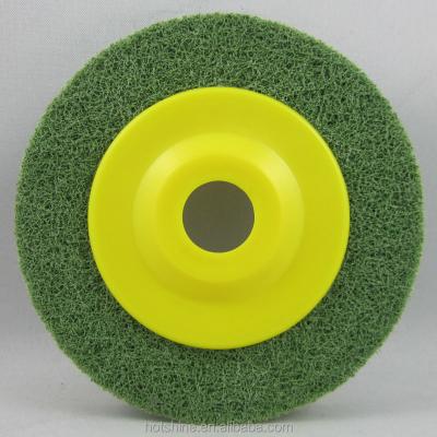 China Nylon Fiber And Non Woven Abrasives Hotshine Disc Abrasive Buy Directly From China Factory for sale