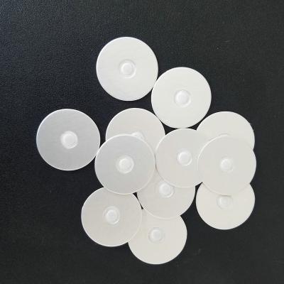 China Wholesale China Supplier Cosmetics Food Medicine Products Wholesale Center Hole Aluminum Foil Gasket PP PE PET Breathable Seal Liner For Bottles for sale