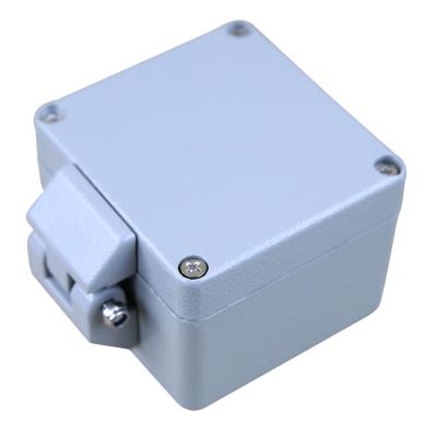 China Electric Power System Control 80 *76*60mm Hinged Waterproof Aluminum Electronic Junction Box Enclosures for sale