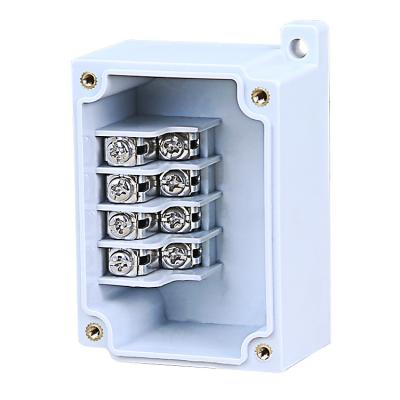 China 70*50*40mm ip65 waterproof ABS 4bit junction box electrical waterproof switch enclosure for sale