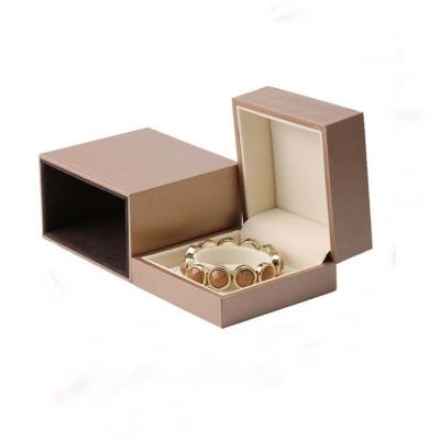 China Recycle High Quality Custom Logo Luxury Handmade Premium Jewelry Box for sale