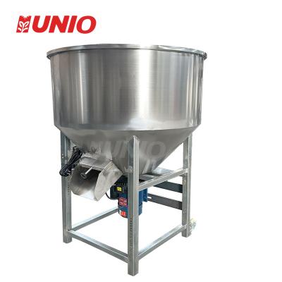 China Producing Animal Feed Pellets Hot Sales Agricultural Machinery Stainless Steel Chicken Feed Mixer Machine Fish Feed Mixer Seed Dressing Machine for sale