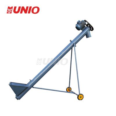 China Oil Auger Feeder Heavy Duty Hopper / Auger Inclined Conveyors For Grain Auger Conveyor Machine for sale