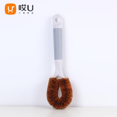 China Free shipping wholesale factory pp hey lilac viable low jar brush of free sample for sale