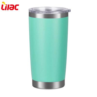 China Free Sample 520ml Stainless Steel Vacuum Water Bottle Sustainable Lilac Thermal Flask for sale