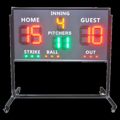 China Indoor Portable LED Baseball Scoreboard for sale