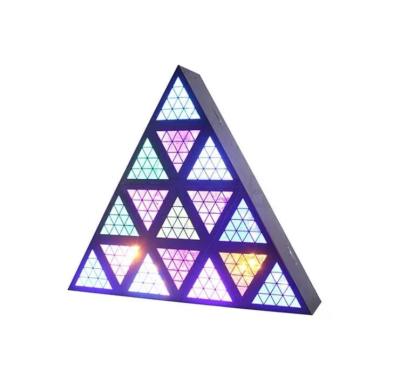 China KENSUN 576*0.3W RGBW 4in1 Matrix 16pcs 30W Background Led Triangle Light Effect 797x178x687mm for sale