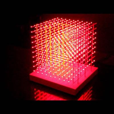 China LANDSCAPE P40mm Voxel Led Display 3D Cube Led Lighting Display for sale