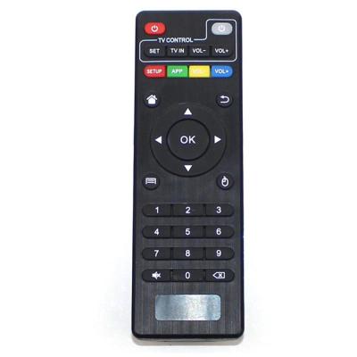 China New Black Single Use Disposable Remote Control Replacement For Original 4k M8S Android Smart TV Pro Box Control for sale