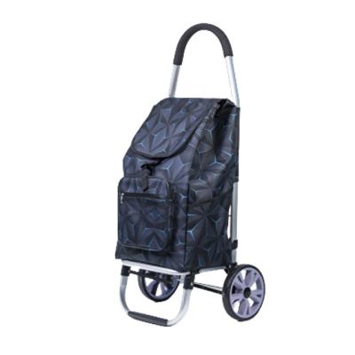 China Trolley Aluminum Alloy Shopping Cart Wheels Folding Trolley Shopping Trolley for sale