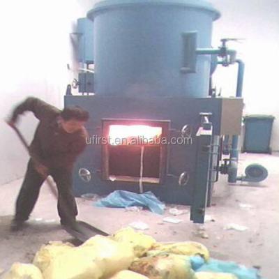 China High Performance Household Waste Incinerator 1.45*0.9*1.75m for sale