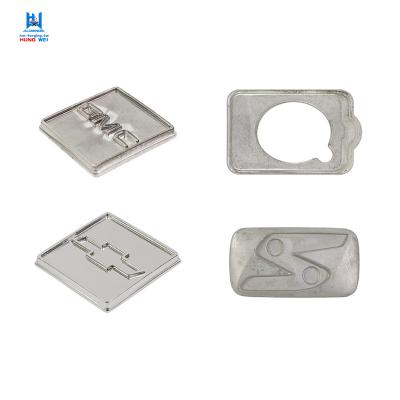 China Taiwan Forging OEM ODM Car Stainless Aluminum Nameplate for sale