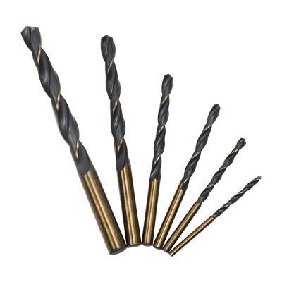 China Nice Metal Drilling Quality OEM Service Twist Drill Bit Shank HSS Metal Straight Drill Bit For Stainless Steel Drilling for sale