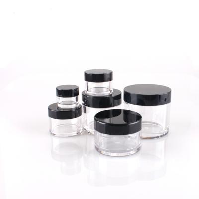 China 5g 10g 15g 30g 50g 60g 100g 120g 150g 200g 250g multi capacity body cream cosmetic petg plastic jar for sale