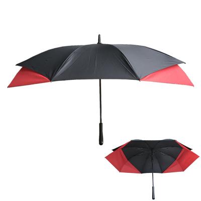 China Extendable Umbrella Logo Advertising Extended Golf Umbrella Custom Windproof Couples Style High Quality Extendable Umbrella YS-7631 New for sale