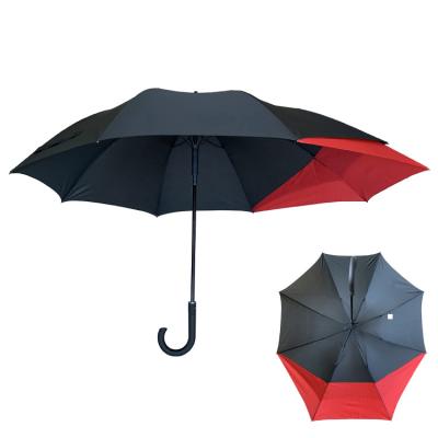 China Custom Logo Auto Open Extendable Golf Printing Extendablr Umbrella YS-7062 Factory Supply New Style Straight Outdoor Umbrella For Backpack for sale