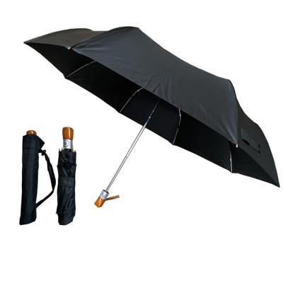 China YS-3071 Customized Special Printing High Quality Customized Golf Fold Umbrella Promotional Size 3 Fold Automatic Umbrella Travel Big Folds for sale