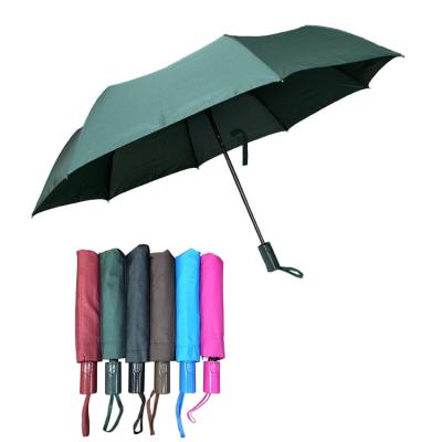 China Wholesale Auto Open Fordable Folding Rain 3 Times Umbrella Portable Windproof Fiber Advertising Umbrellla YS-3065 for sale