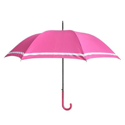 China YS-1032 Minimalist Factory Supply Advertising Umbrella Outdoor Automatic Open Stick Custom Printing Straight Umbrella For Lady for sale