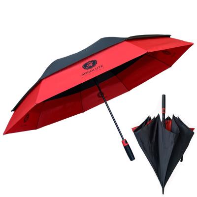 China YS-7031 Hot Selling Minimalist Straight Umbrella Custom Logo Windproof OEM Golf Umbrella for sale