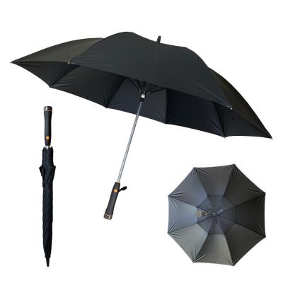 China Minimalist YS-1051 Factory Supplying Custom Logo Windproof And Waterproof Straight Umbrella Automatic Open Fan Umbrella for sale