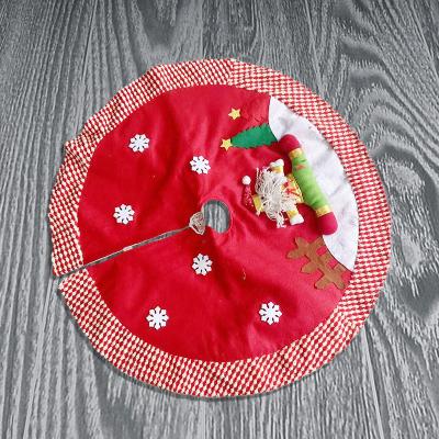 China Customized Christamas Home Decoration Artificial Xmas Christmas Tree Multiple Skirt For Home Decoration for sale