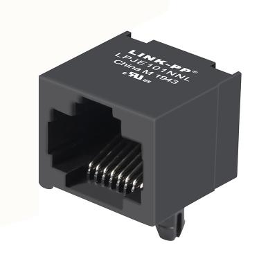 China RJ45 Connector With USB In Stock RJHSE-5085 Without Transformer Female RJ45 Jack Connector for sale