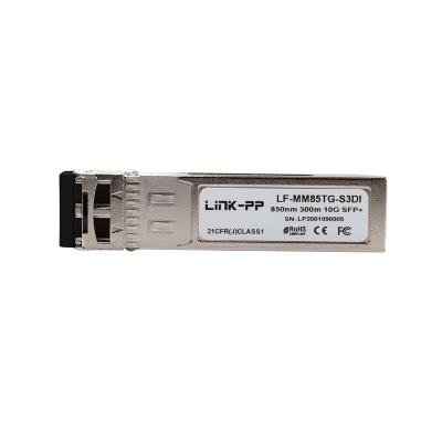 China LFMM85TG-S3DI 300M 10G 850NM SFP+ Transceiver LFMM85TG-S3DI Fiber Optic Module for sale