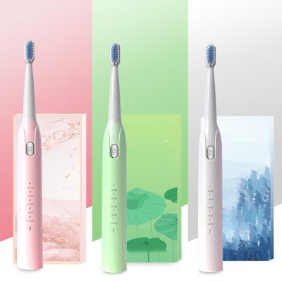 China New Products Battery Operated Gifts Power Oral Hygiene Intelligent Rechargeable Electric Toothbrush For Adult Use for sale